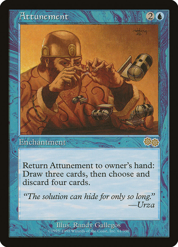 Attunement [Urza's Saga] | Chromatic Games