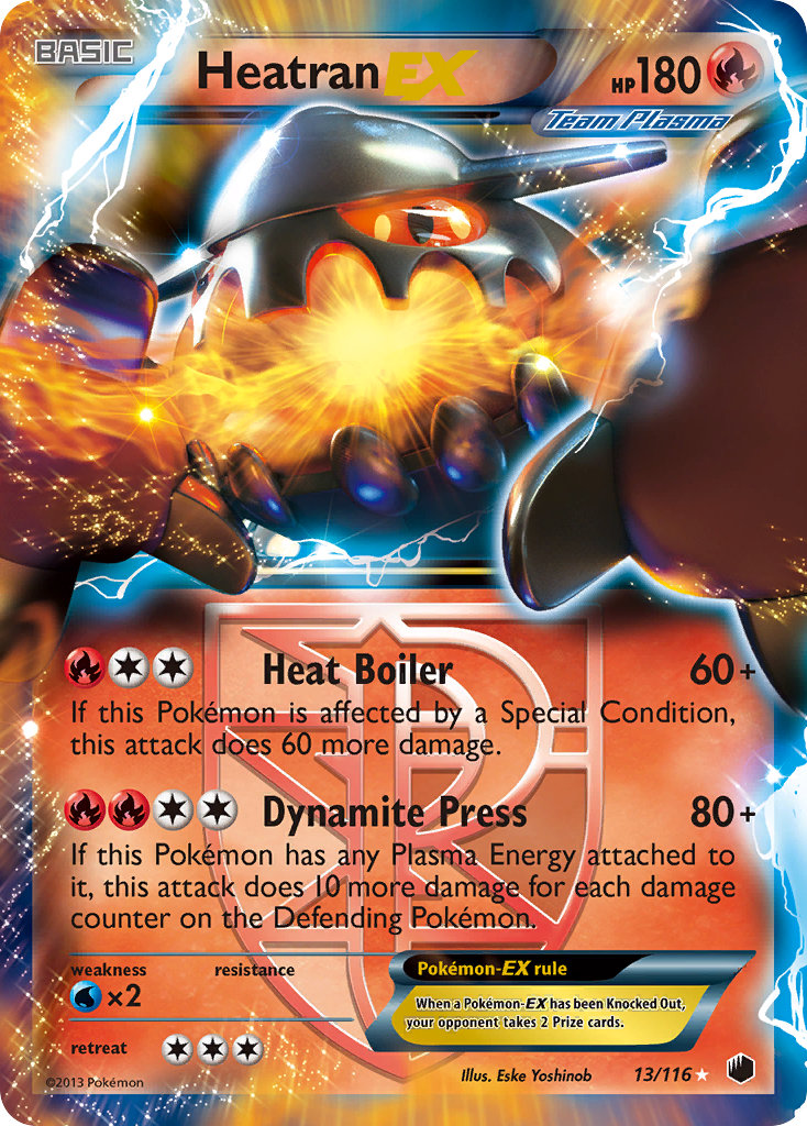 Heatran EX [Plasma Freeze] | Chromatic Games