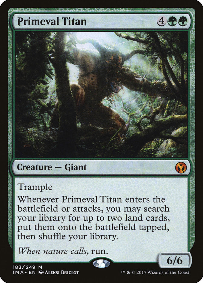 Primeval Titan [Iconic Masters] | Chromatic Games