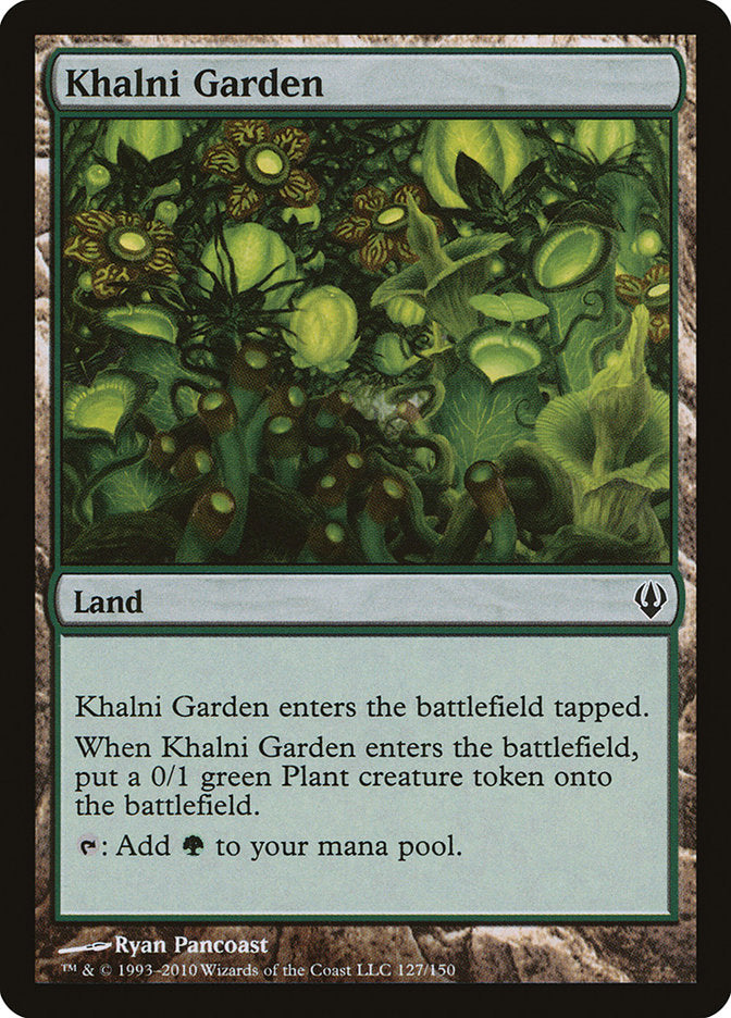 Khalni Garden [Archenemy] | Chromatic Games