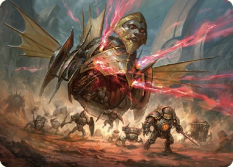 Liberator, Urza's Battlethopter Art Card [The Brothers' War Art Series] | Chromatic Games