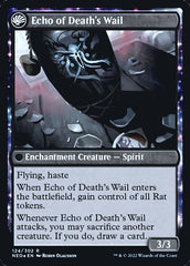 Tribute to Horobi // Echo of Death's Wail [Kamigawa: Neon Dynasty Prerelease Promos] | Chromatic Games