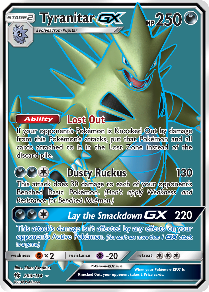 Tyranitar GX [Lost Thunder] | Chromatic Games