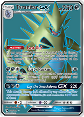 Tyranitar GX (203/214) [Sun & Moon: Lost Thunder] | Chromatic Games