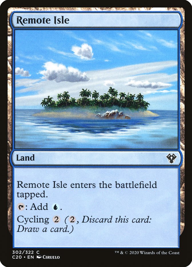 Remote Isle [Commander 2020] | Chromatic Games