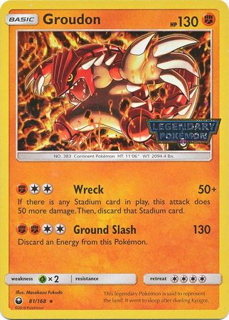 Groudon (Cosmos Holo Gamestop Promo) [Miscellaneous Cards & Products] | Chromatic Games