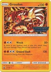 Groudon (81/168) (Cosmos Holo GameStop Promo) [Sun & Moon: Celestial Storm] | Chromatic Games