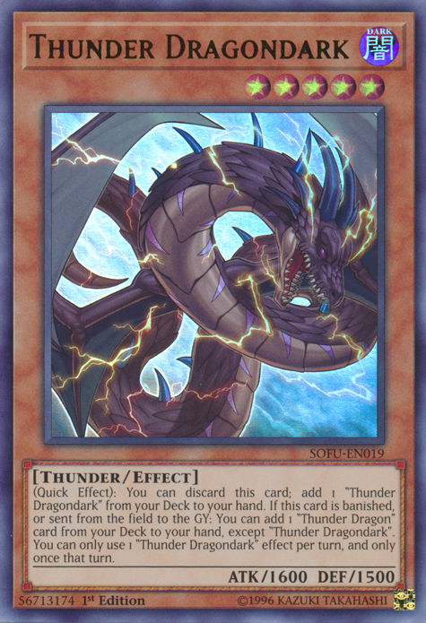 Thunder Dragondark [SOFU-EN019] Ultra Rare | Chromatic Games