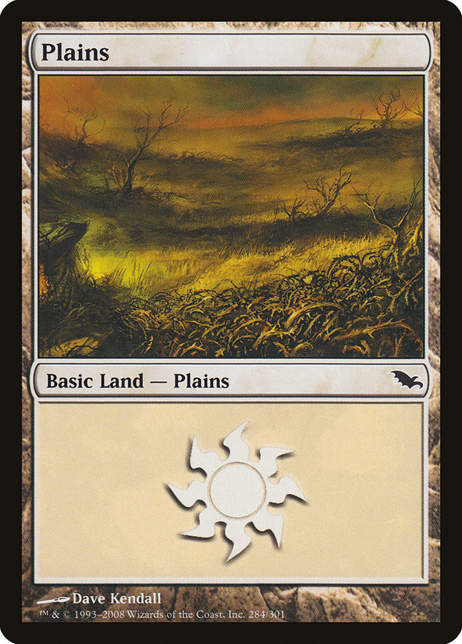 Plains (284) [Shadowmoor] | Chromatic Games