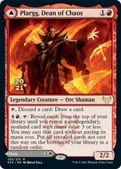 Plargg, Dean of Chaos // Augusta, Dean of Order [Strixhaven: School of Mages Prerelease Promos] | Chromatic Games