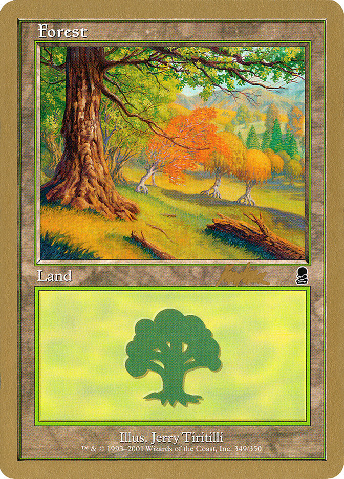 Forest (Brian Kibler) [World Championship Decks 2002] | Chromatic Games