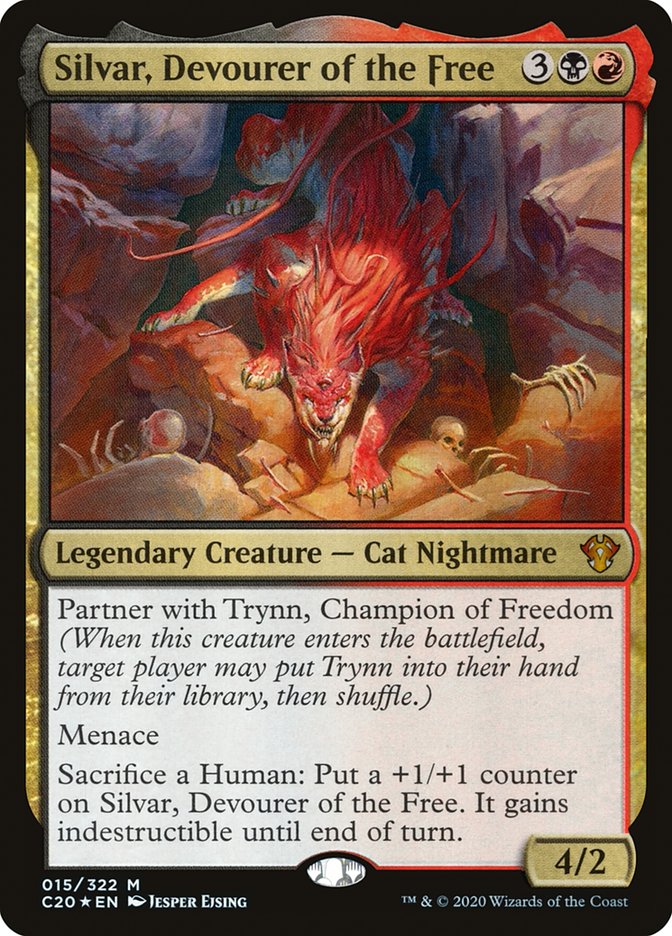 Silvar, Devourer of the Free [Commander 2020] | Chromatic Games