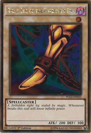 Right Leg of the Forbidden One [PGL2-EN022] Gold Rare | Chromatic Games