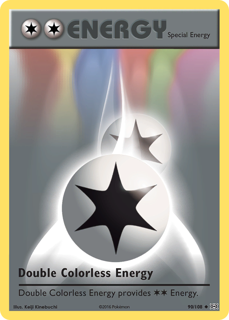 Double Colorless Energy [Evolutions] | Chromatic Games