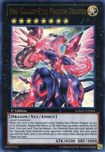 Neo Galaxy-Eyes Photon Dragon [GAOV-EN041] Ultra Rare | Chromatic Games