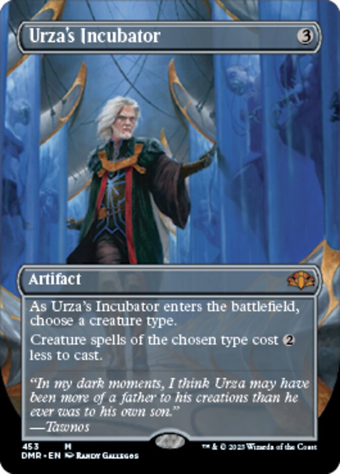 Urza's Incubator (Borderless Alternate Art) [Dominaria Remastered] | Chromatic Games