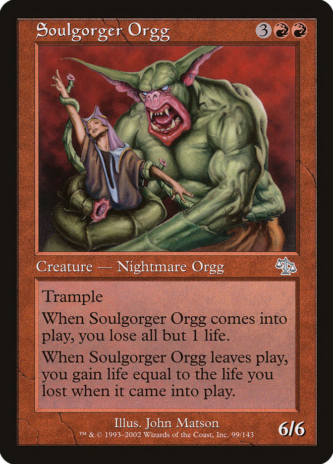 Soulgorger Orgg [Judgment] | Chromatic Games