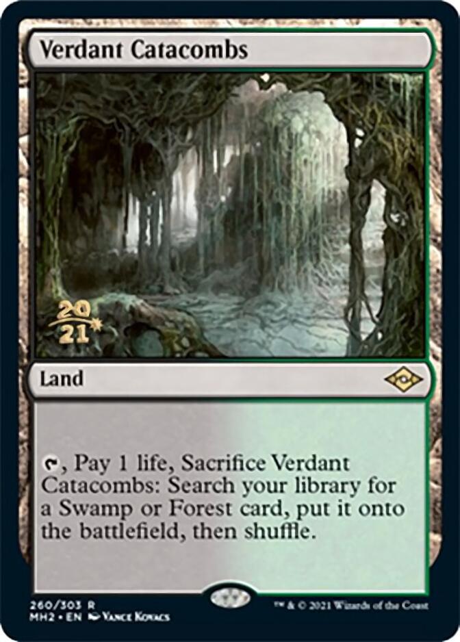 Verdant Catacombs [Modern Horizons 2 Prerelease Promos] | Chromatic Games