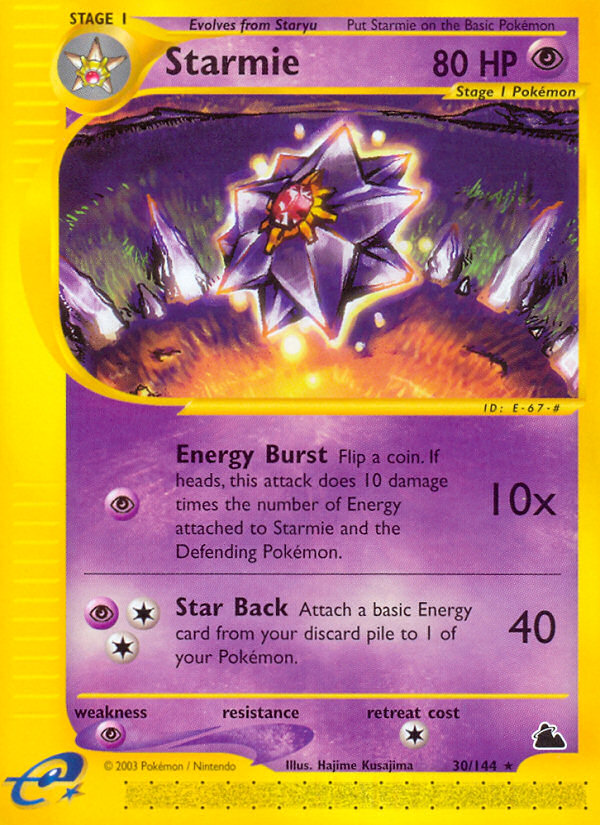 Starmie [Skyridge] | Chromatic Games