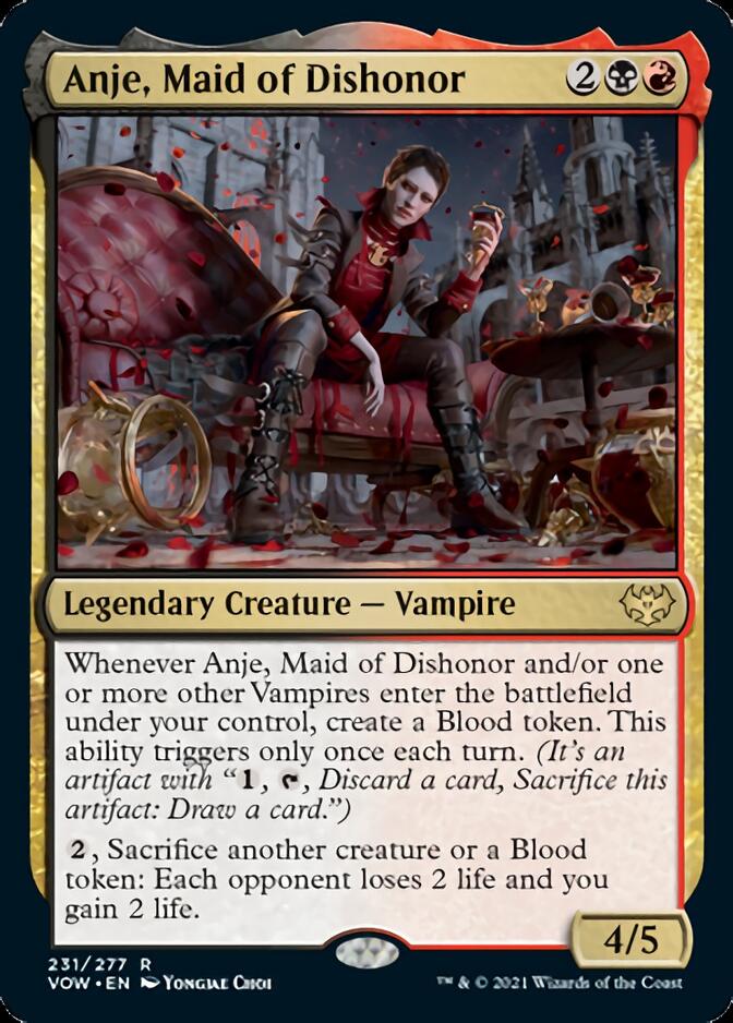 Anje, Maid of Dishonor [Innistrad: Crimson Vow] | Chromatic Games