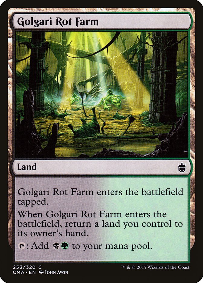 Golgari Rot Farm [Commander Anthology] | Chromatic Games