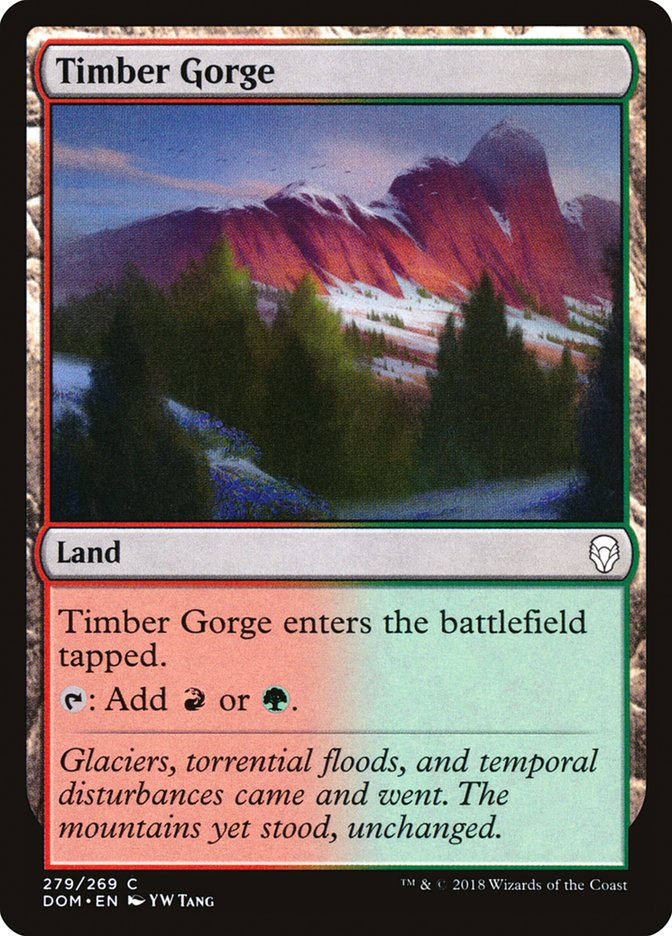 Timber Gorge [Dominaria] | Chromatic Games