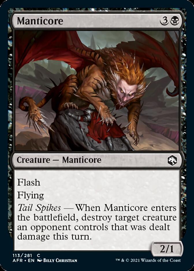 Manticore [Dungeons & Dragons: Adventures in the Forgotten Realms] | Chromatic Games