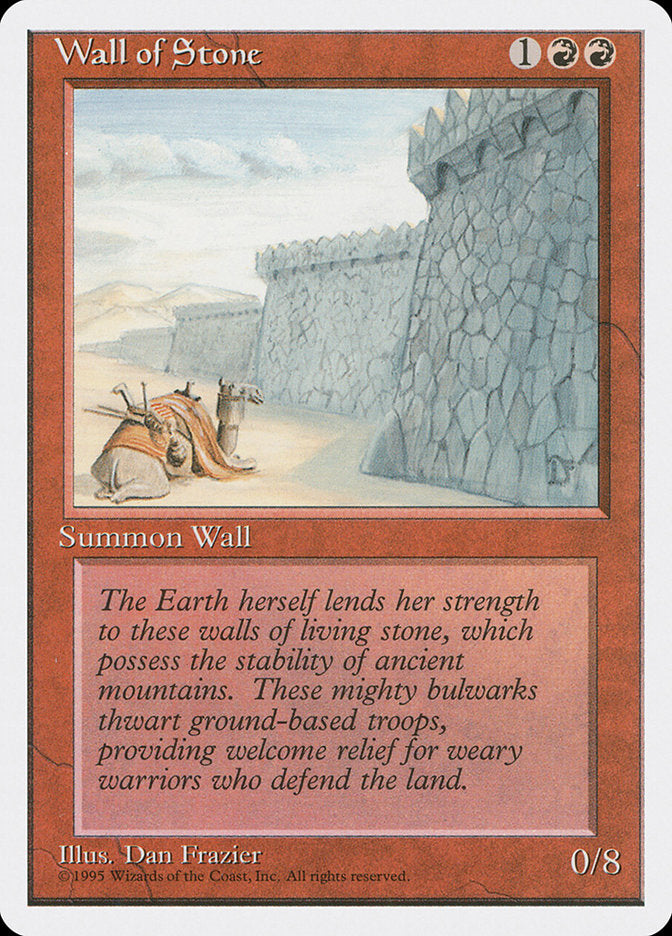 Wall of Stone [Fourth Edition] | Chromatic Games