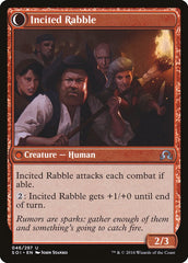 Town Gossipmonger // Incited Rabble [Shadows over Innistrad] | Chromatic Games