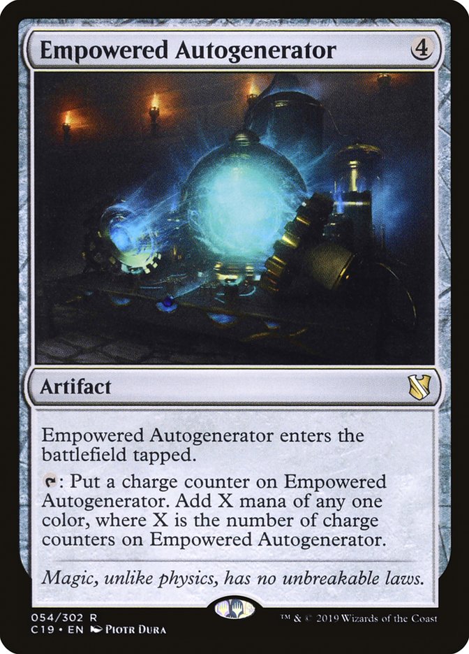 Empowered Autogenerator [Commander 2019] | Chromatic Games