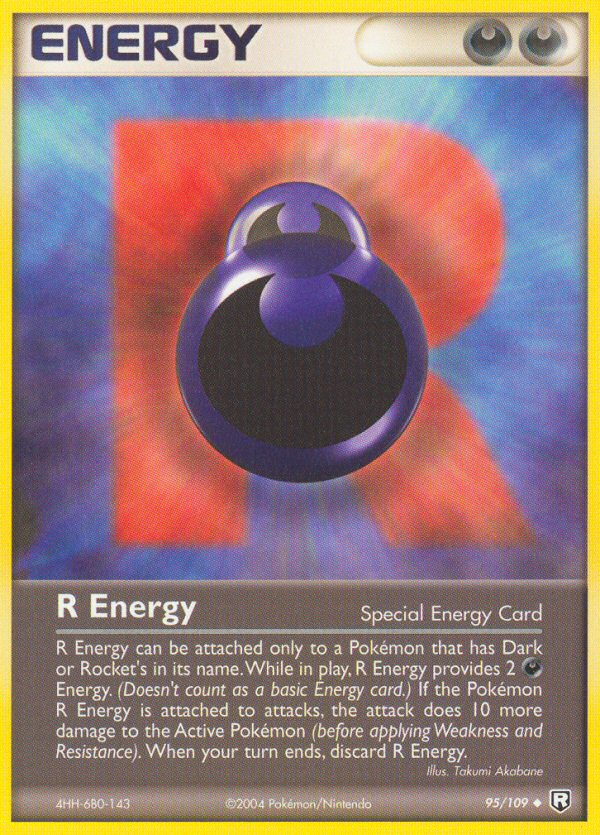 R Energy (95/109) [EX: Team Rocket Returns] | Chromatic Games