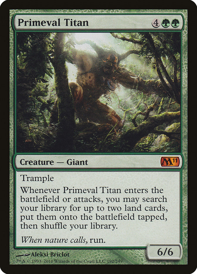 Primeval Titan [Magic 2011] | Chromatic Games