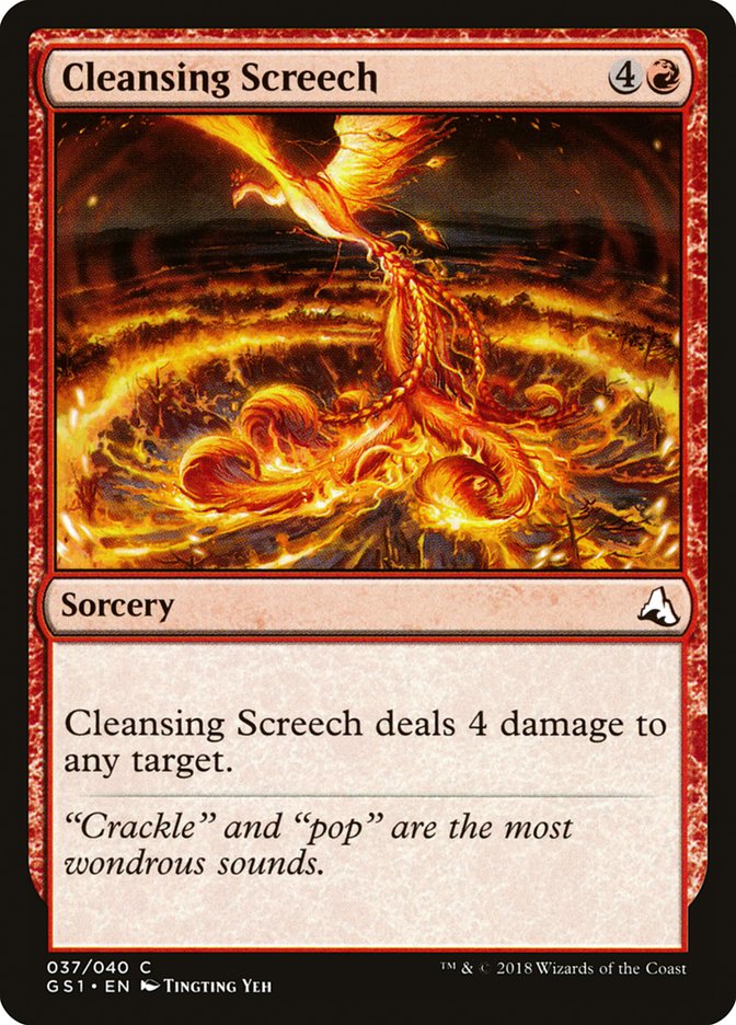 Cleansing Screech [Global Series Jiang Yanggu & Mu Yanling] | Chromatic Games