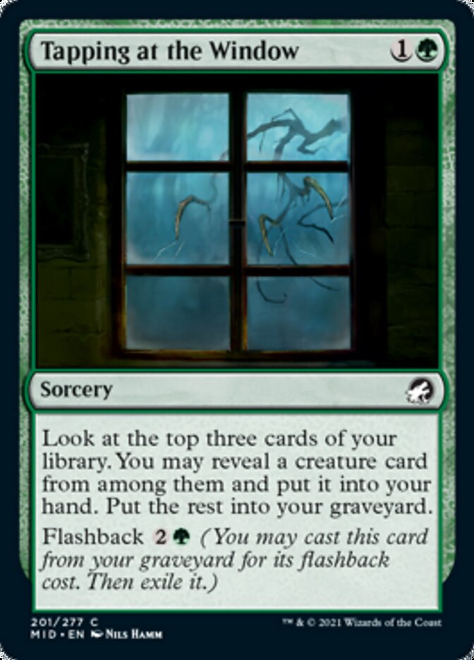 Tapping at the Window [Innistrad: Midnight Hunt] | Chromatic Games