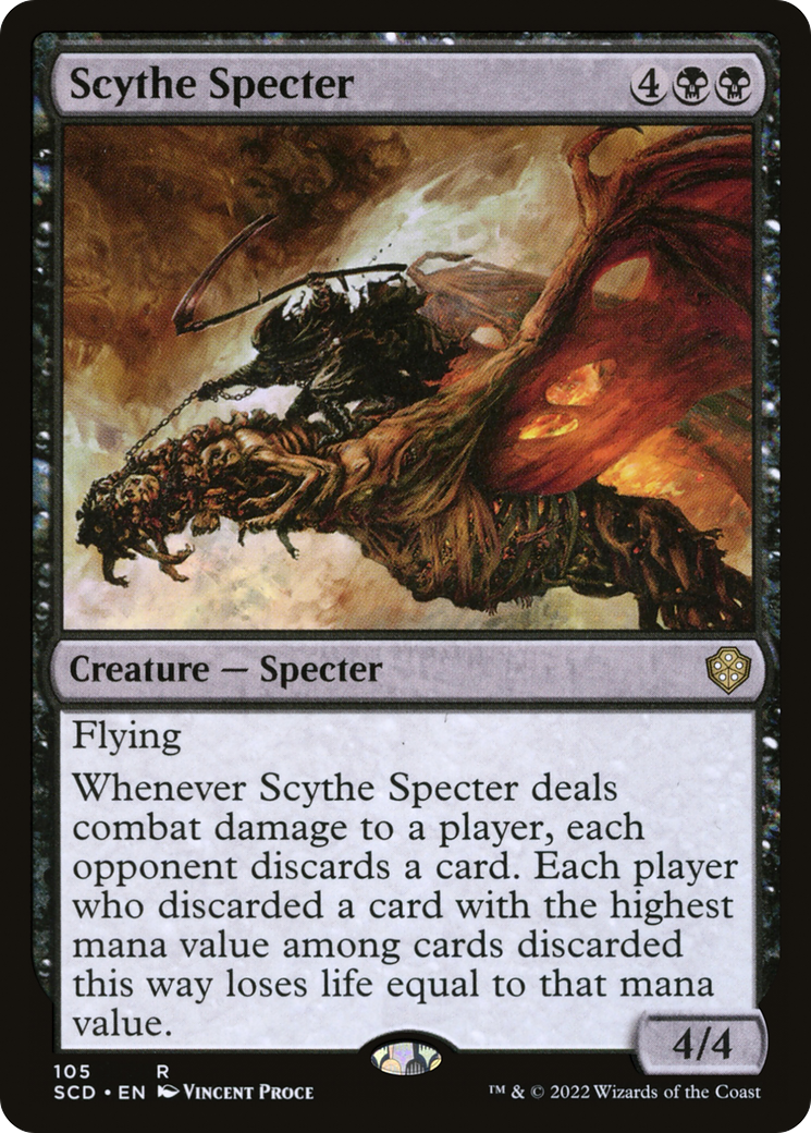 Scythe Specter [Starter Commander Decks] | Chromatic Games