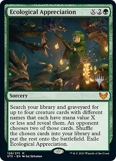 Ecological Appreciation (Promo Pack) [Strixhaven: School of Mages Promos] | Chromatic Games