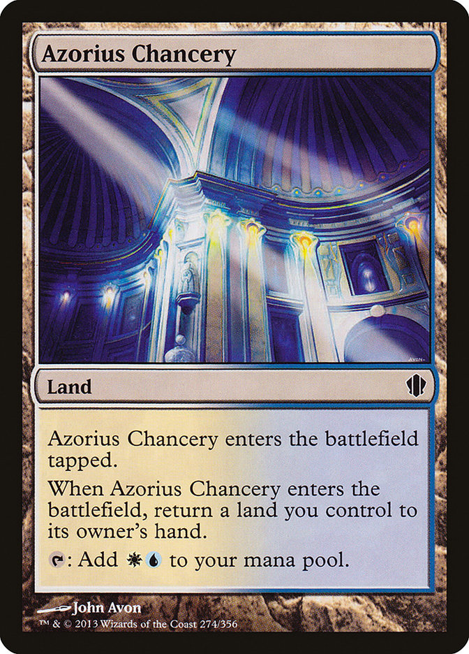 Azorius Chancery [Commander 2013] | Chromatic Games