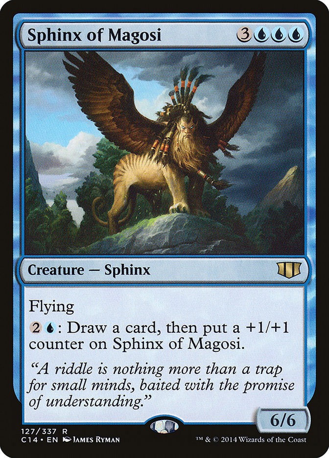 Sphinx of Magosi [Commander 2014] | Chromatic Games