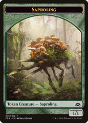 Saproling // Goblin Double-Sided Token [Planechase Anthology Tokens] | Chromatic Games