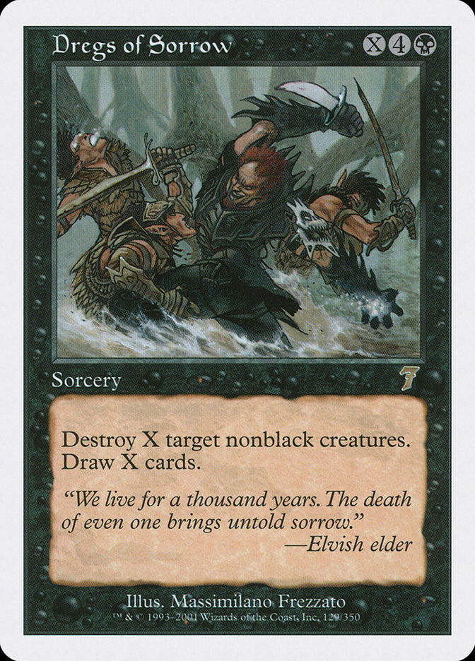 Dregs of Sorrow [Seventh Edition] | Chromatic Games