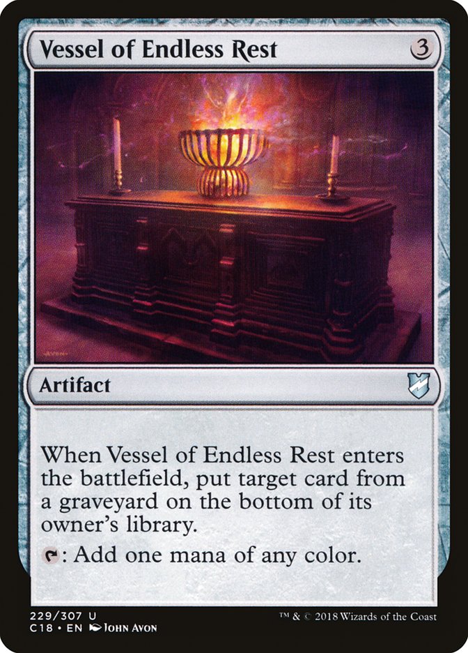 Vessel of Endless Rest [Commander 2018] | Chromatic Games