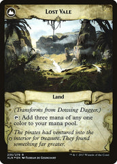 Dowsing Dagger // Lost Vale [Ixalan Prerelease Promos] | Chromatic Games