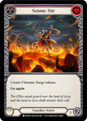 Seismic Stir (Red) [EVR030] (Everfest)  1st Edition Normal | Chromatic Games