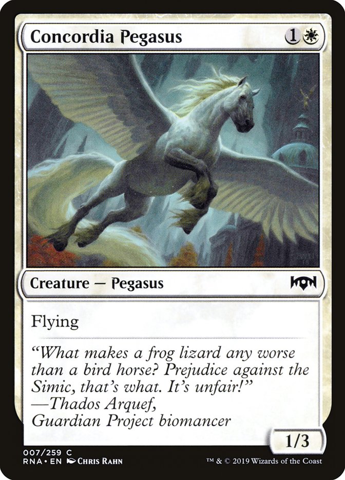 Concordia Pegasus [Ravnica Allegiance] | Chromatic Games