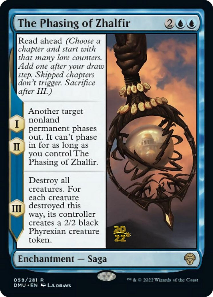 The Phasing of Zhalfir [Dominaria United Prerelease Promos] | Chromatic Games