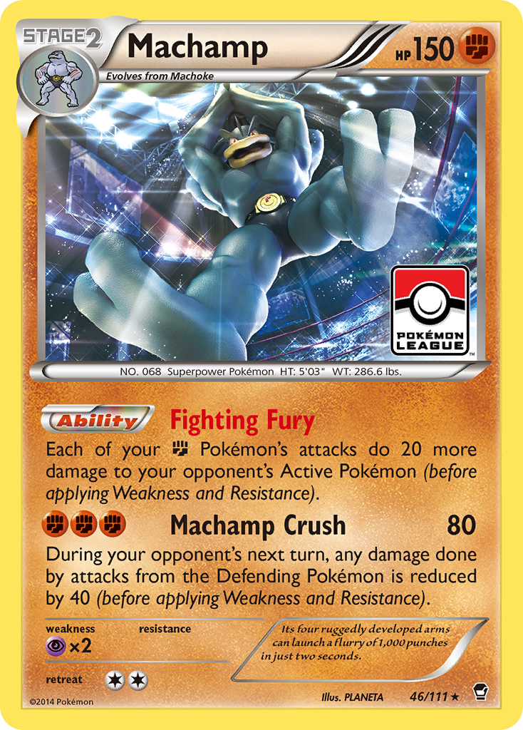 Machamp (46/111) [XY: Furious Fists] | Chromatic Games