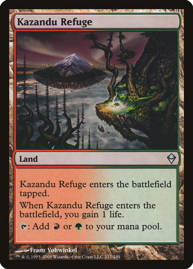 Kazandu Refuge [Zendikar] | Chromatic Games