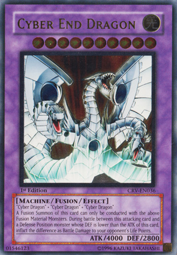 Cyber End Dragon (UTR) [CRV-EN036] Ultimate Rare | Chromatic Games