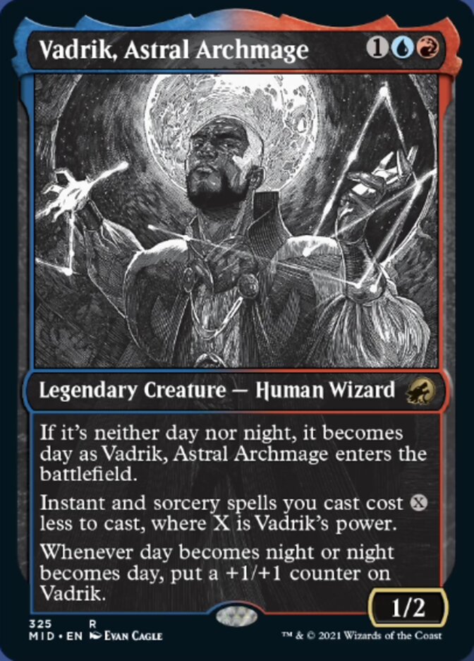 Vadrik, Astral Archmage (Showcase Eternal Night) [Innistrad: Midnight Hunt] | Chromatic Games