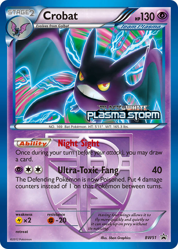 Crobat [BW Black Star Promos] | Chromatic Games